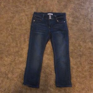 Girls size 10 Capri stretch denim